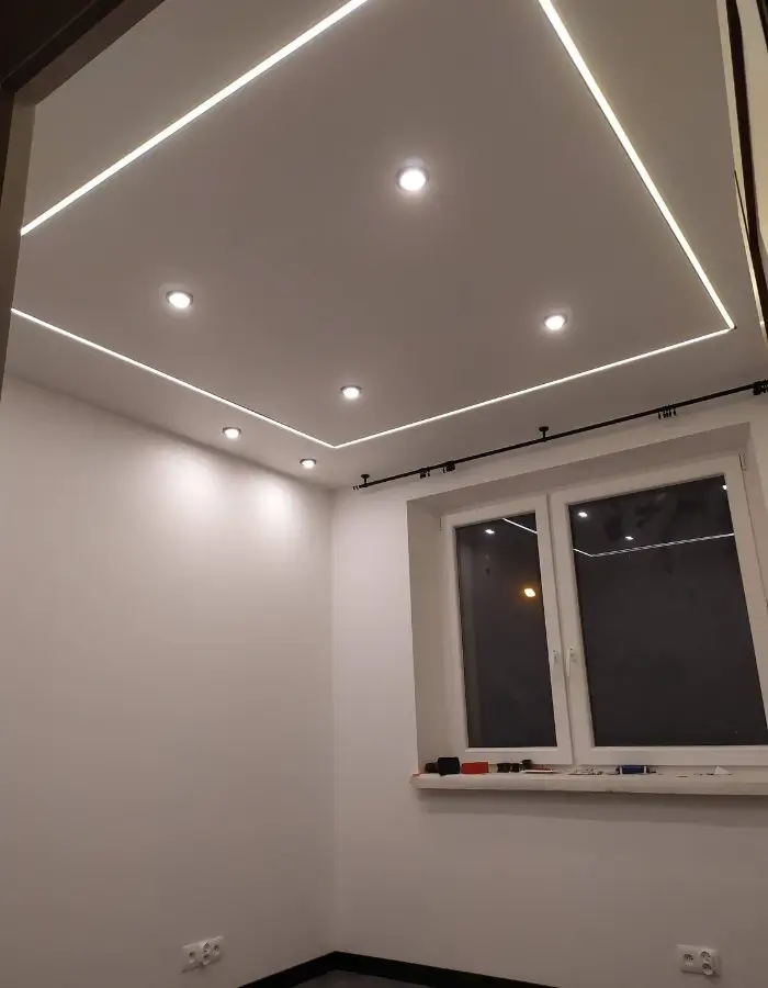 Oświetlenie led na suficie